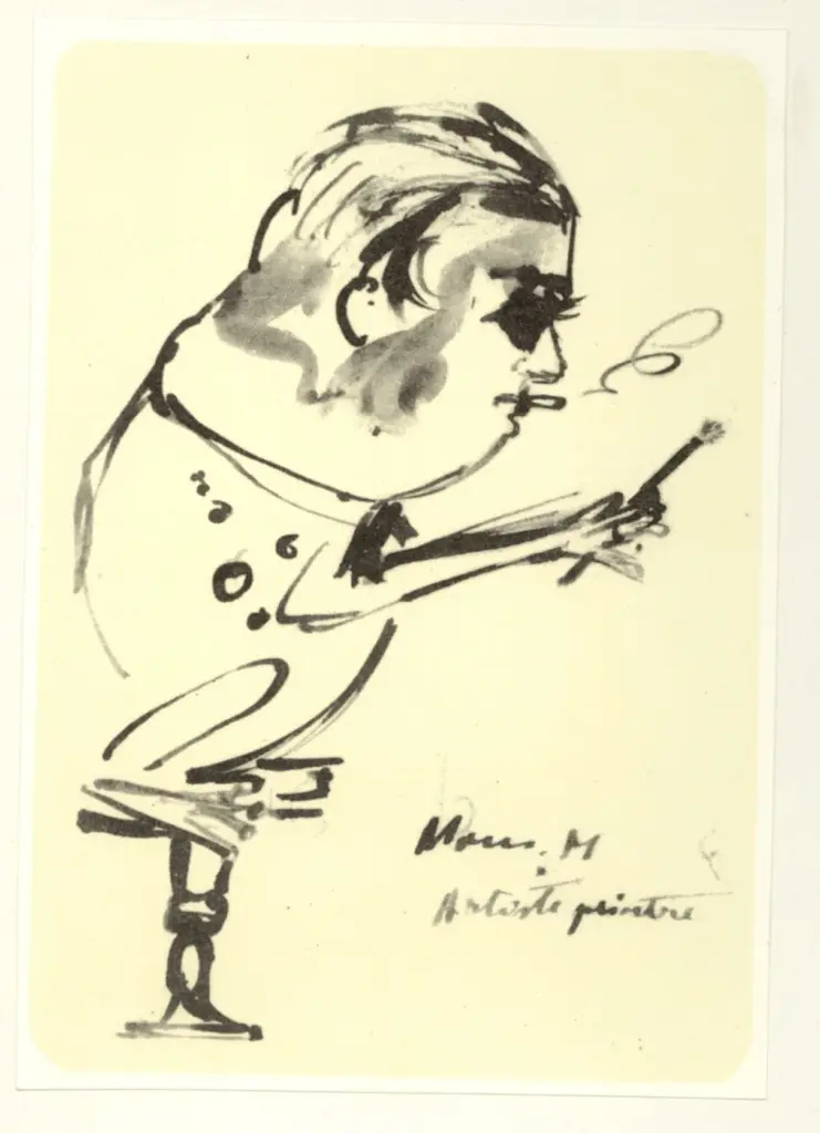 Anonimo , De Pisis, Filippo - sec. XX - M. M. peintre , fronte