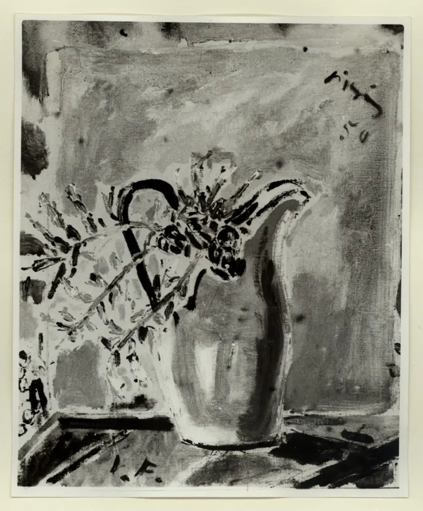 De Pisis, Filippo , Vaso di fiori, brocca