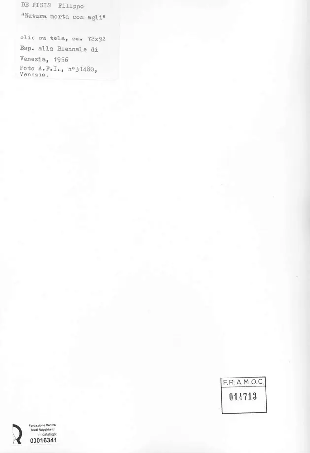 A.F.I. Agenzia Fotografica Industriale , retro