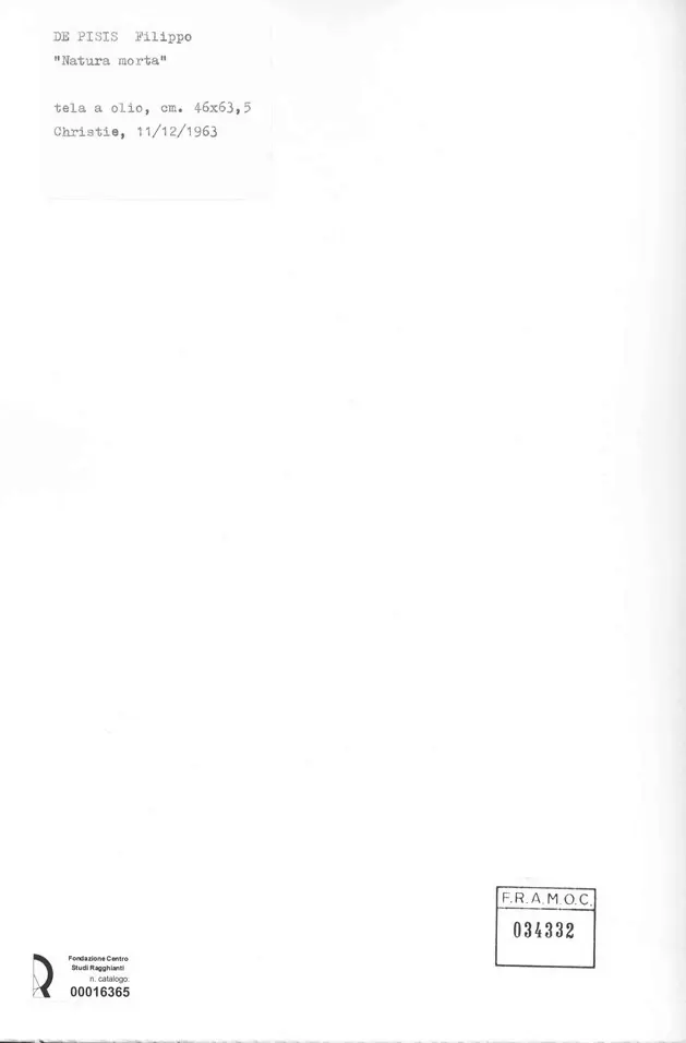 Anonimo, Anonimo , retro