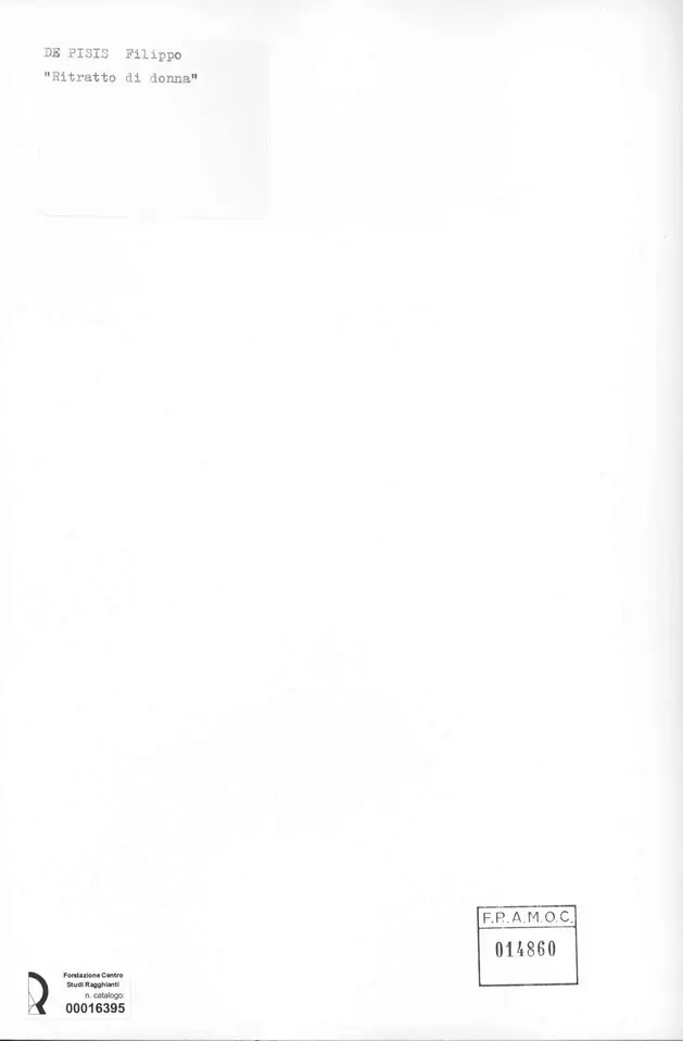 Anonimo, Anonimo , retro