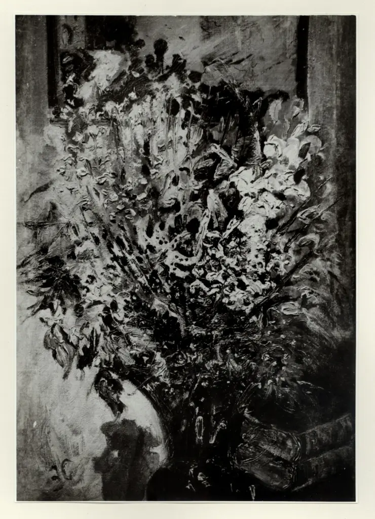 Anonimo , De Pisis, Filippo - sec. XX - Fiori , fronte