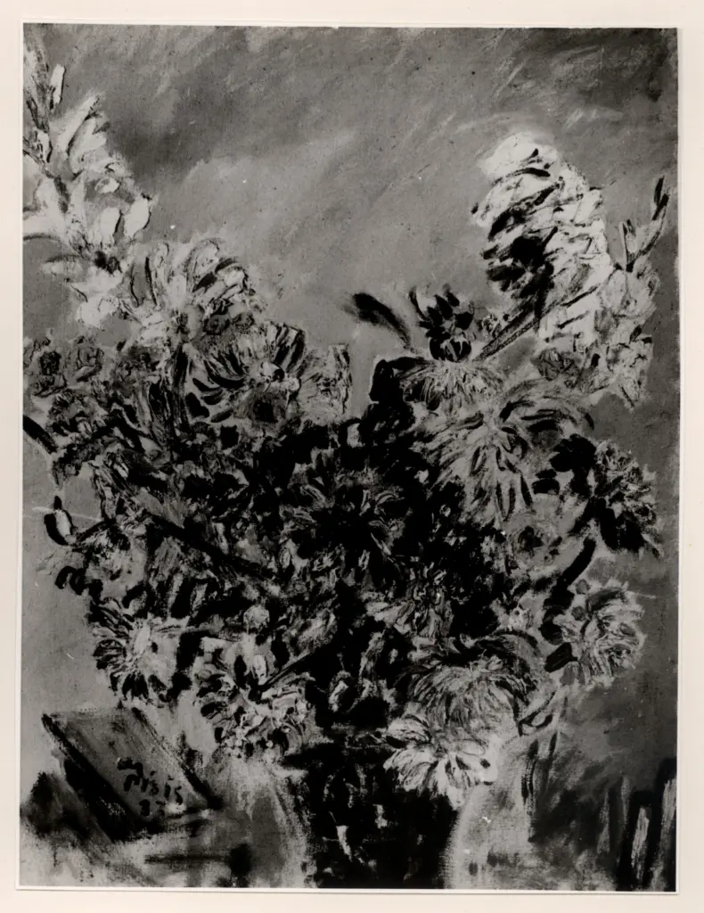 Anonimo , De Pisis, Filippo - sec. XX - Fiori , fronte