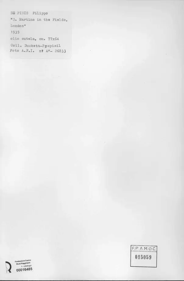 A.F.I. Agenzia Fotografica Industriale , retro