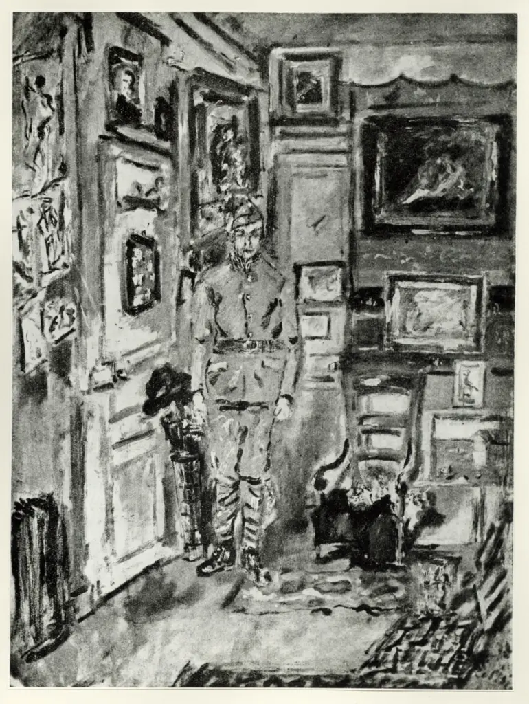 Anonimo , De Pisis, Filippo - sec. XX - Il soldato , fronte