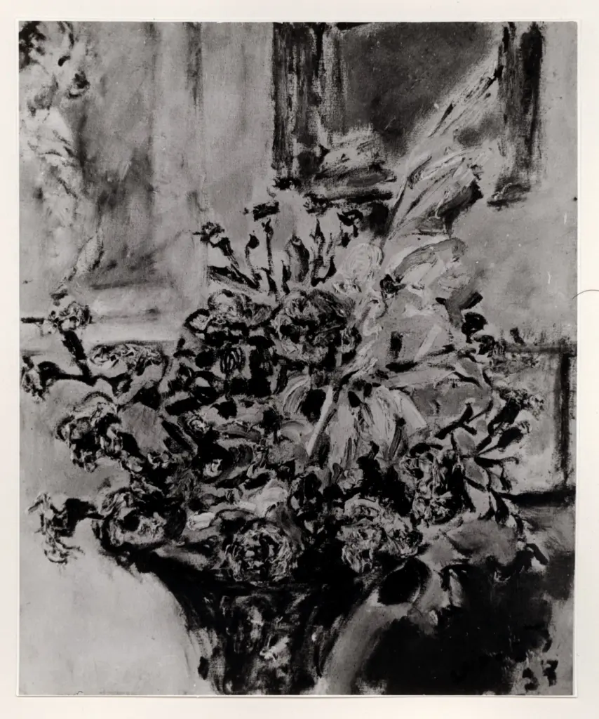 Anonimo , De Pisis, Filippo - sec. XX - Fiori , fronte