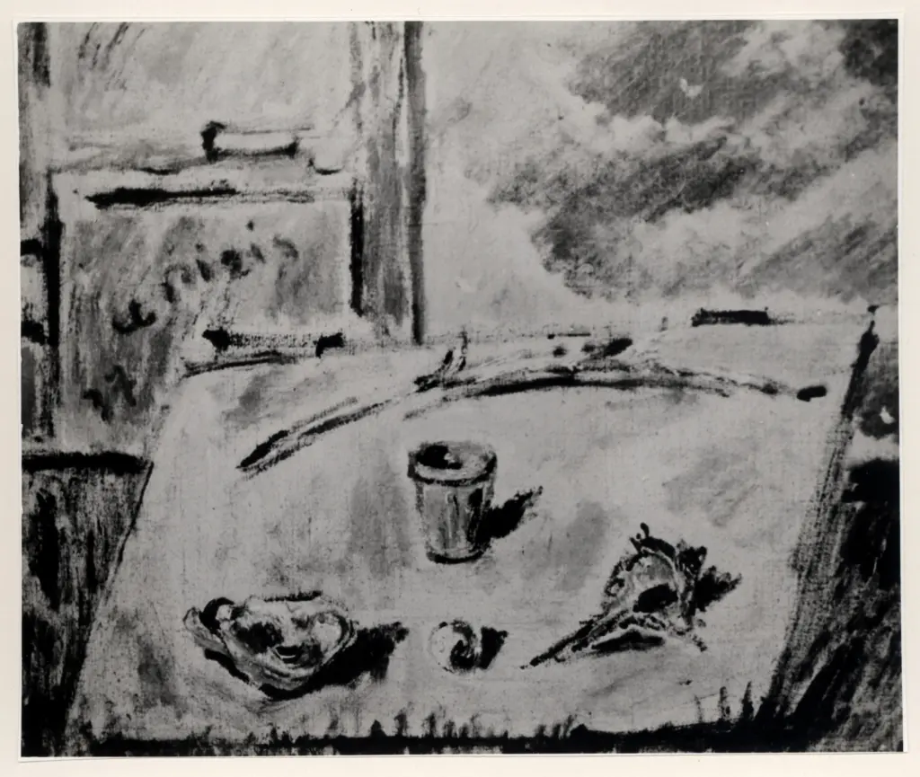 De Pisis, Filippo , Natura morta aerea