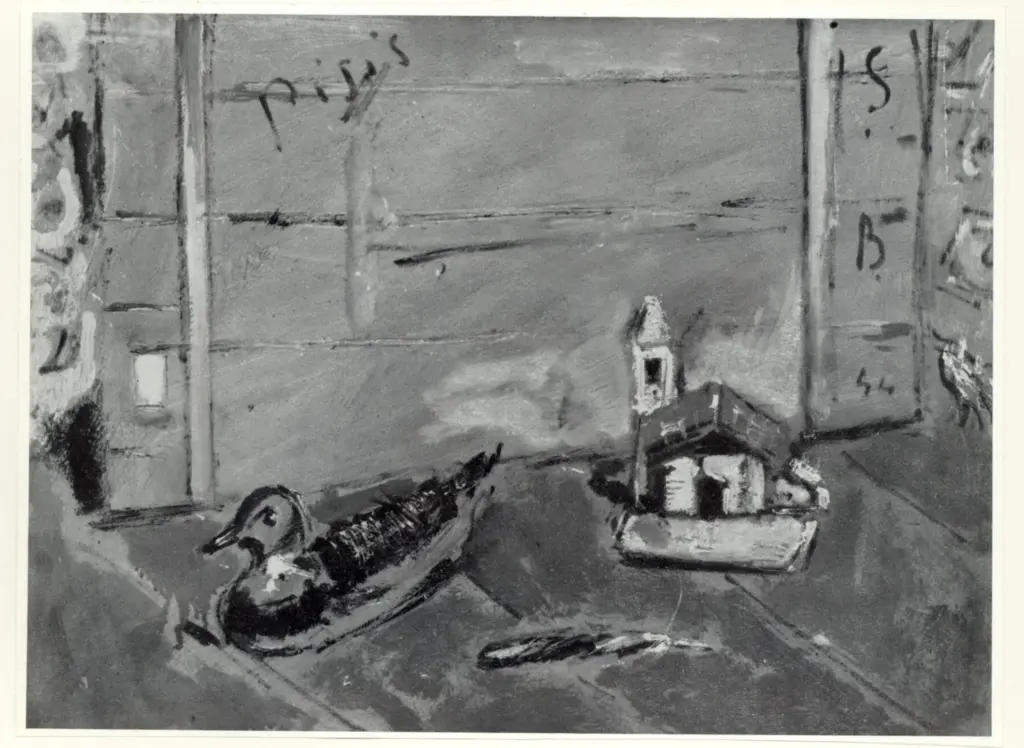 Anonimo , De Pisis, Filippo - sec. XX - Giocattoli , fronte