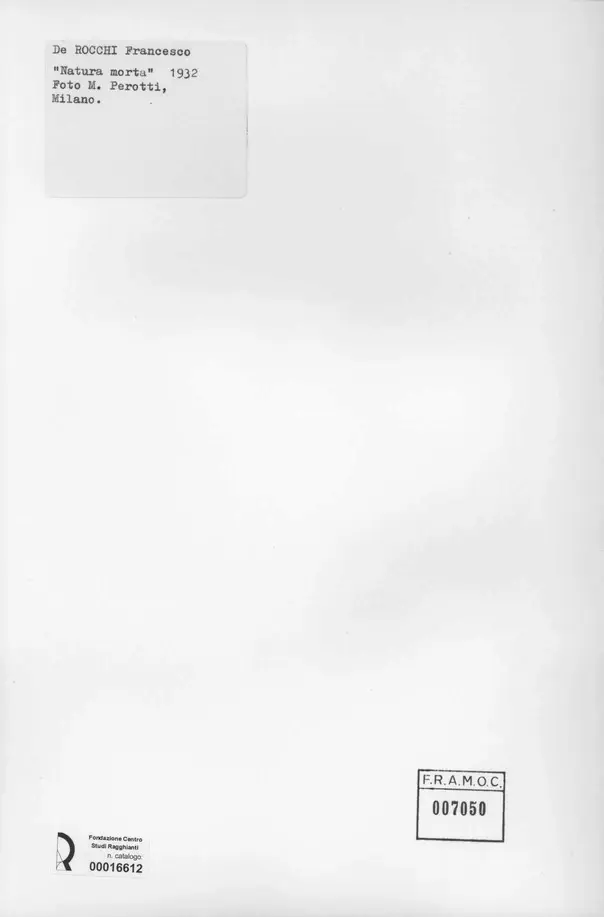 Perotti, Mario , retro