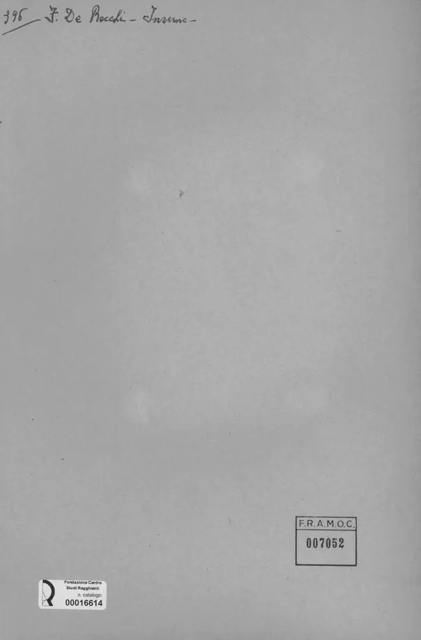 Anonimo, Anonimo , retro