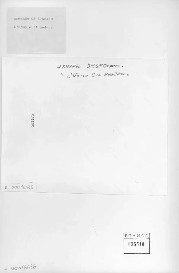 Anonimo, Anonimo , retro