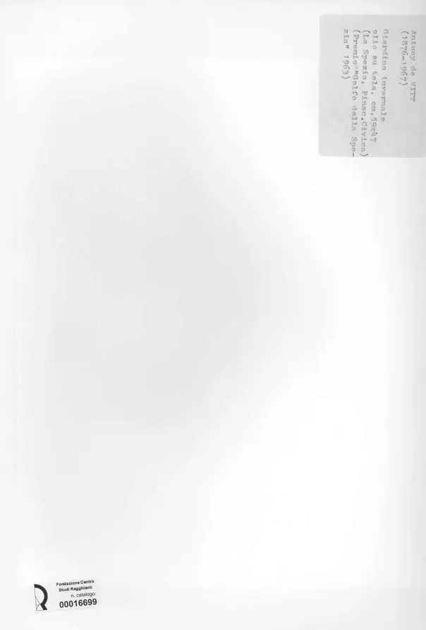 Anonimo, Anonimo , retro