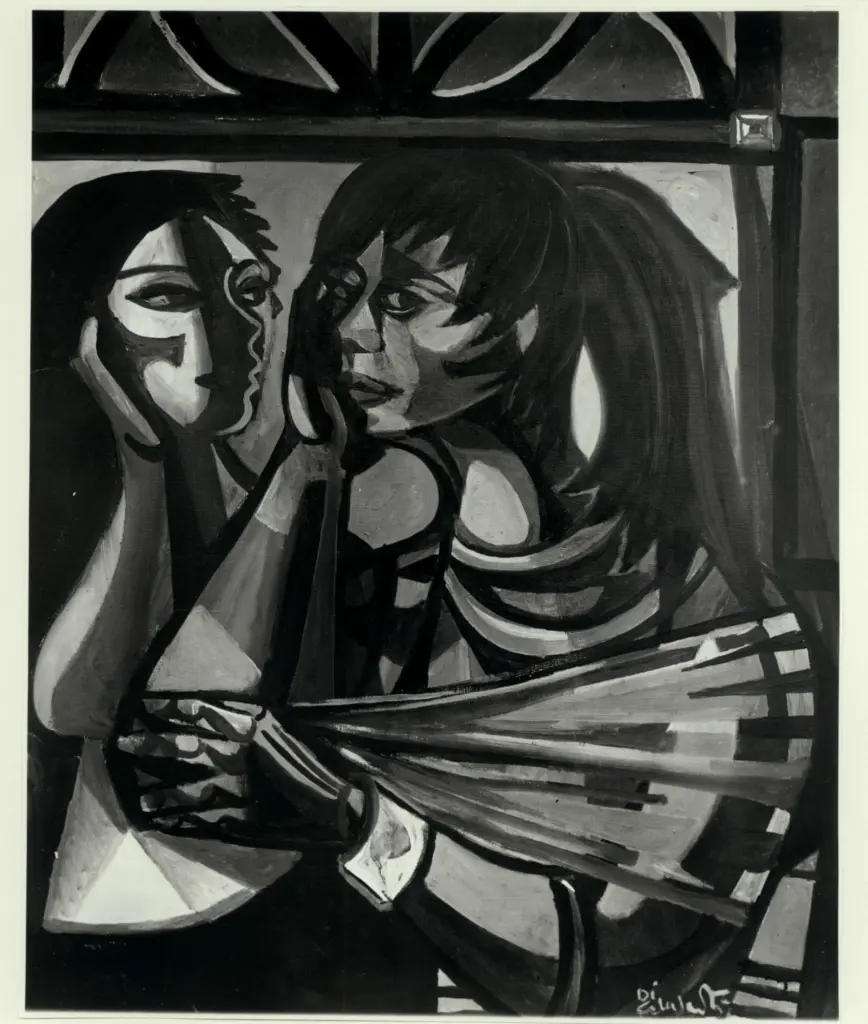 Di Cavalcanti, Emiliano , Due donne