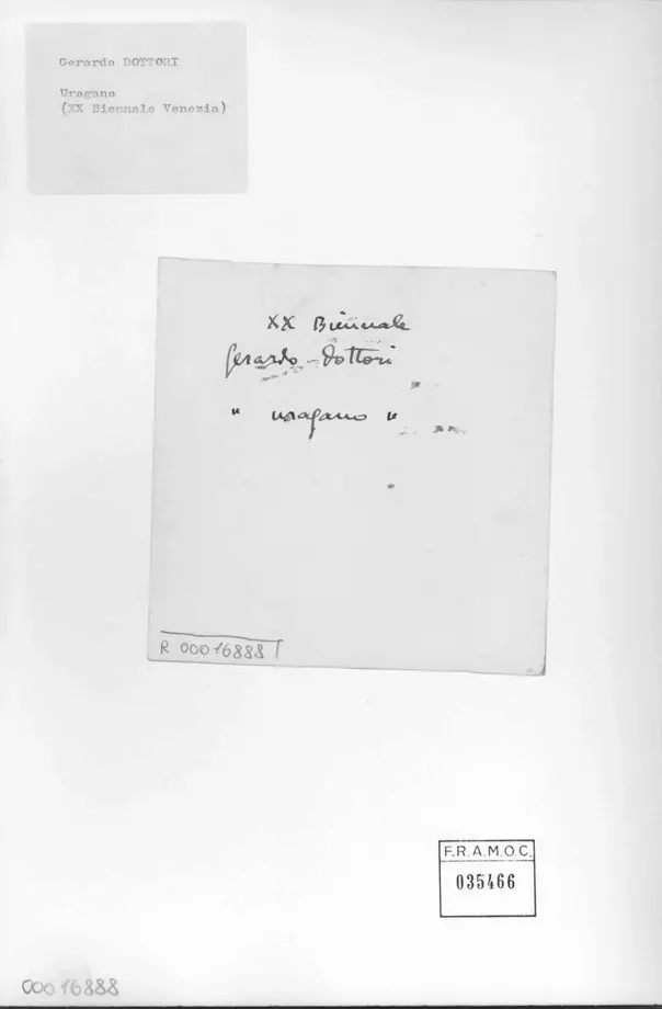 Anonimo, Anonimo , retro