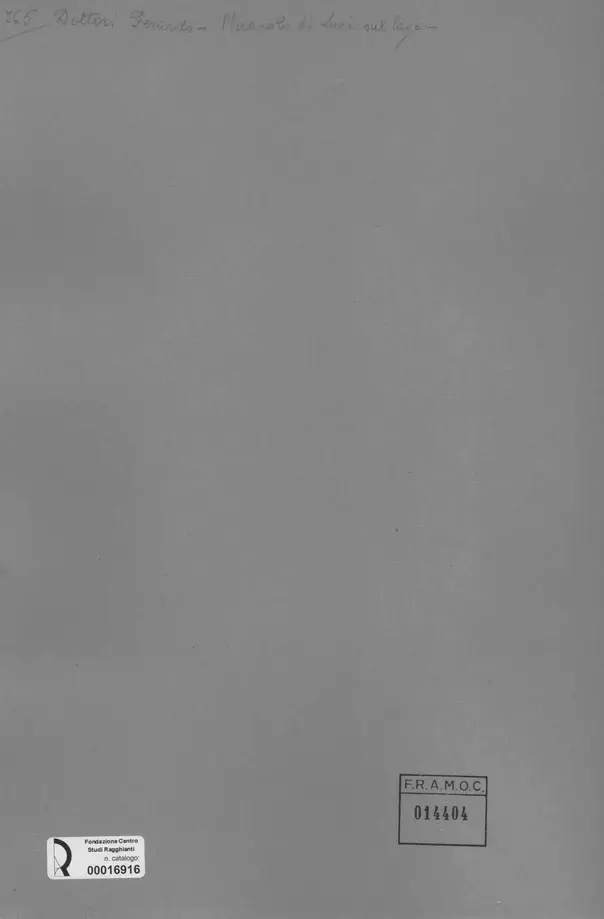 Anonimo, Anonimo , retro