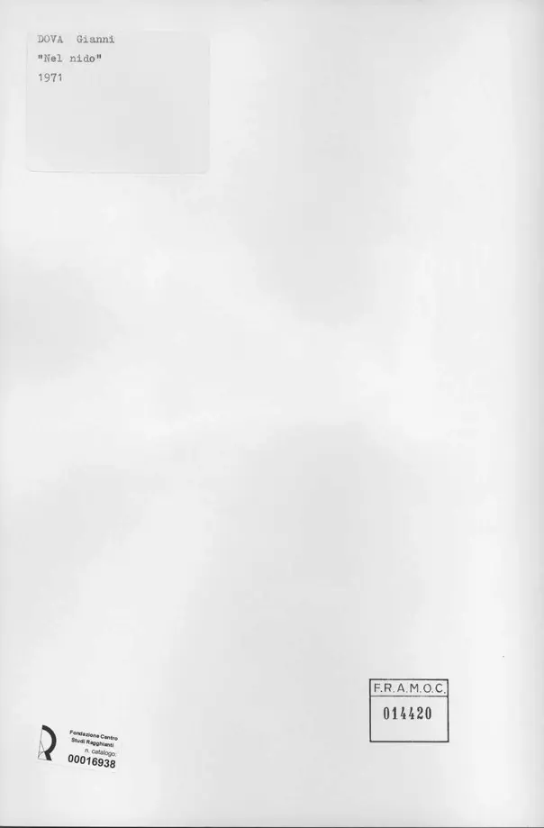 Anonimo, Anonimo , retro