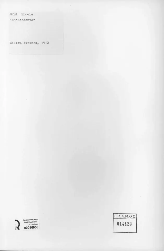 Drei, Ercole , retro