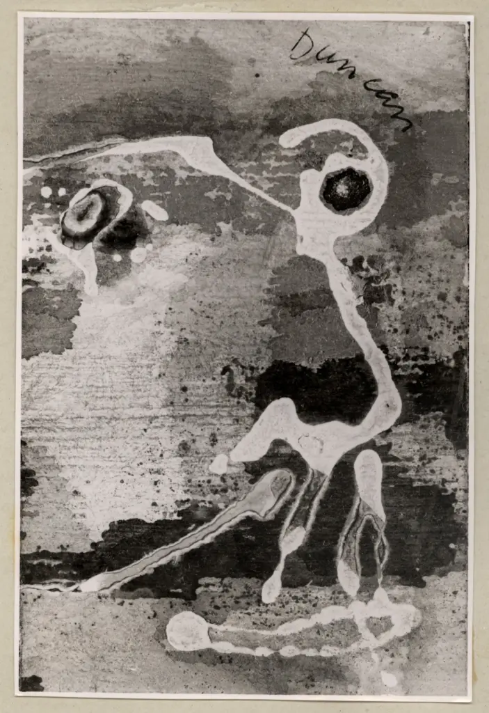 Anonimo , Duncan, James Allan - sec. XX - Composizione astratta , fronte