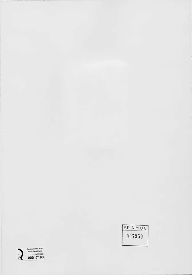 Anonimo , Fazzini, Pericle - sec. XX - Figure umane , retro