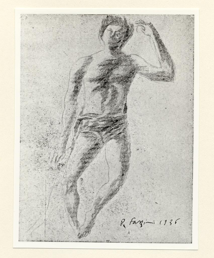 Anonimo , Fazzini, Pericle - sec. XX - Figura umana , fronte