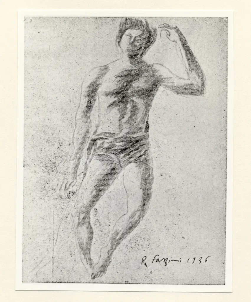 Anonimo , Fazzini, Pericle - sec. XX - Figura umana , fronte