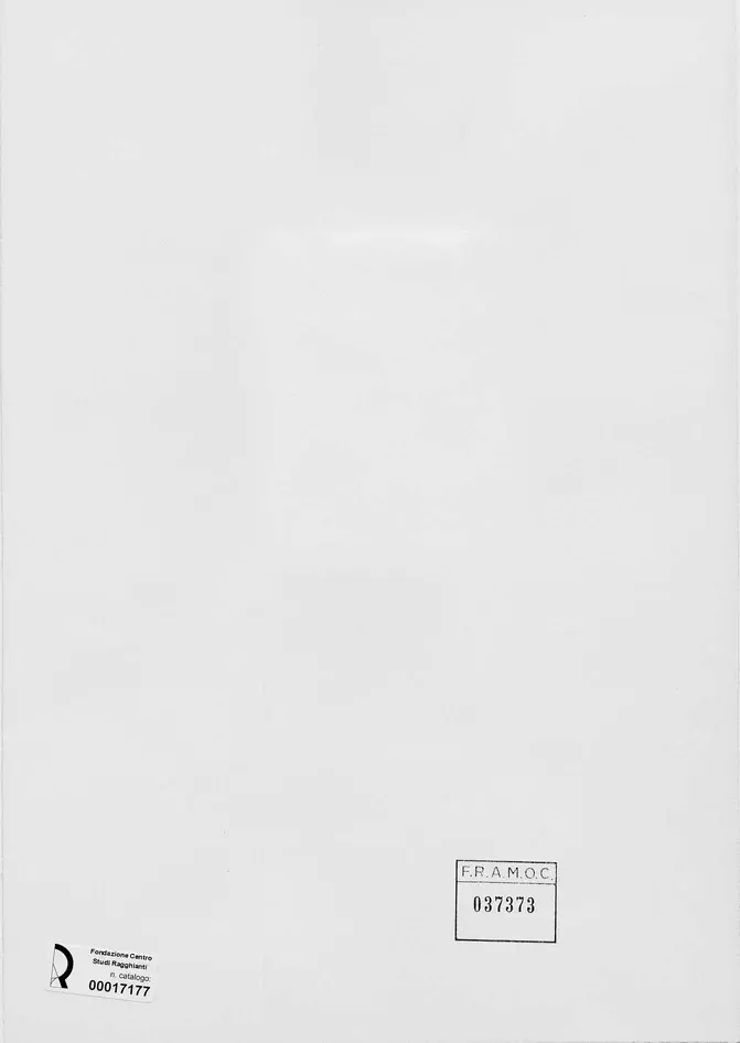 Anonimo , Fazzini, Pericle - sec. XX - Figura umana , retro