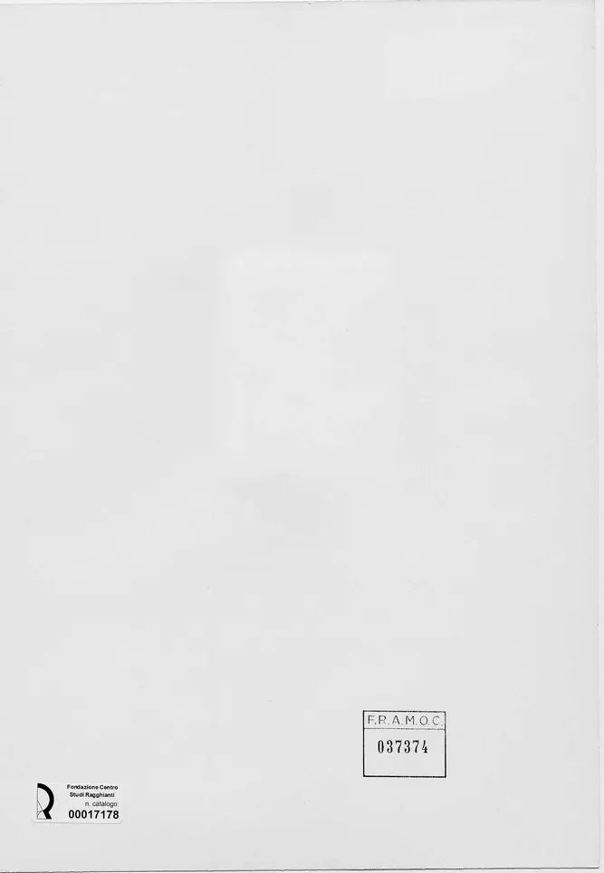 Anonimo , Fazzini, Pericle - sec. XX - Figura con cavallo , retro