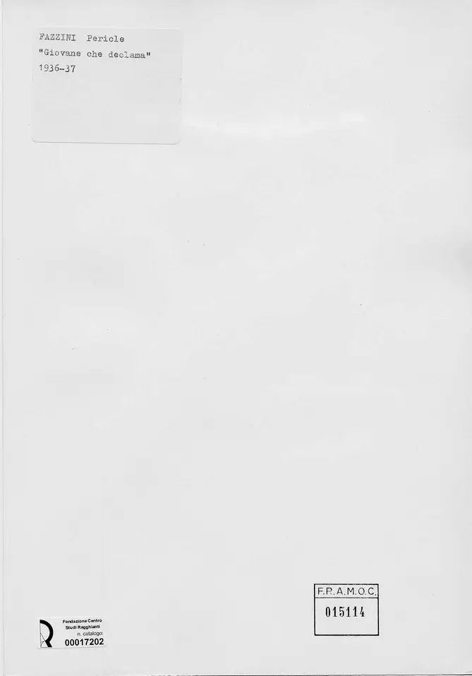 Anonimo, Anonimo , retro