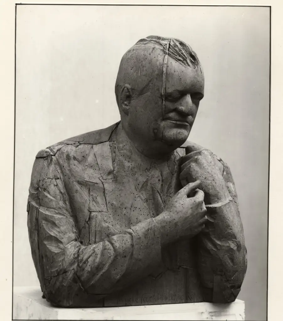 Anonimo , Fazzini, Pericle - sec. XX - Ungaretti , fronte