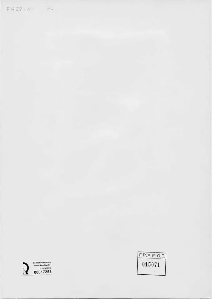 Anonimo, Anonimo , retro