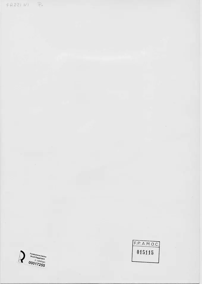 Anonimo, Anonimo , retro