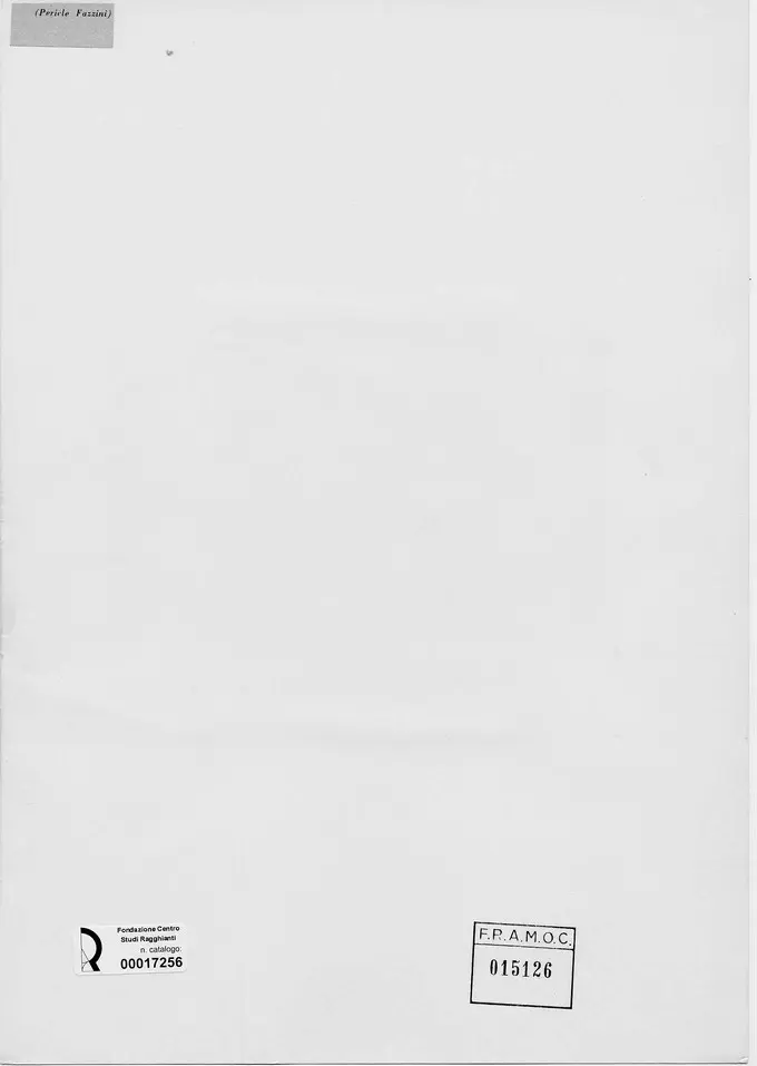 Anonimo, Anonimo , retro