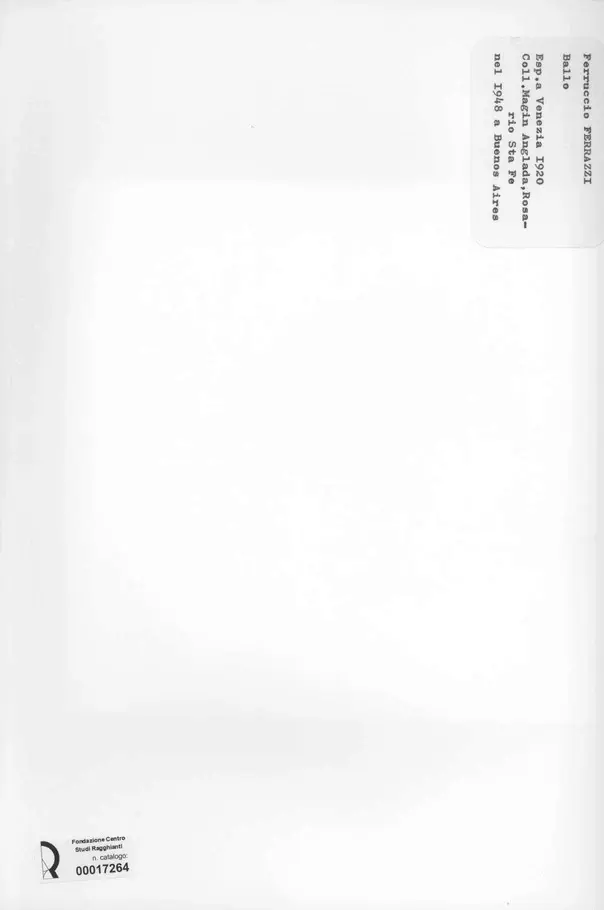 Anonimo, Anonimo , retro