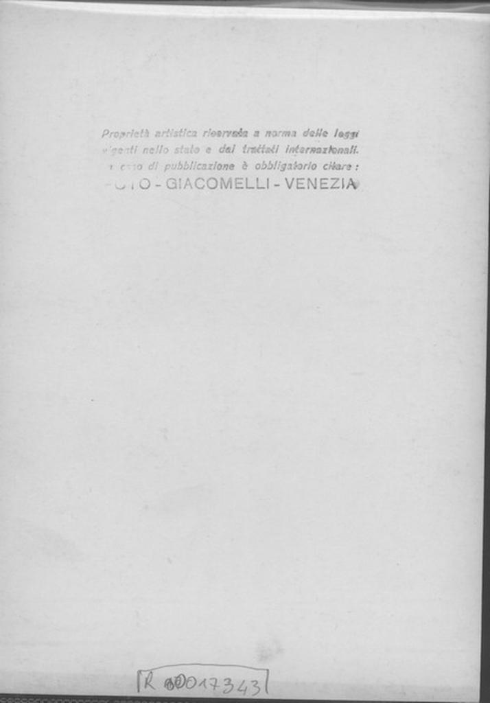 Giacomelli , retro