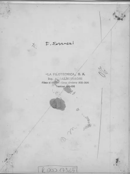 La Filotecnica , retro