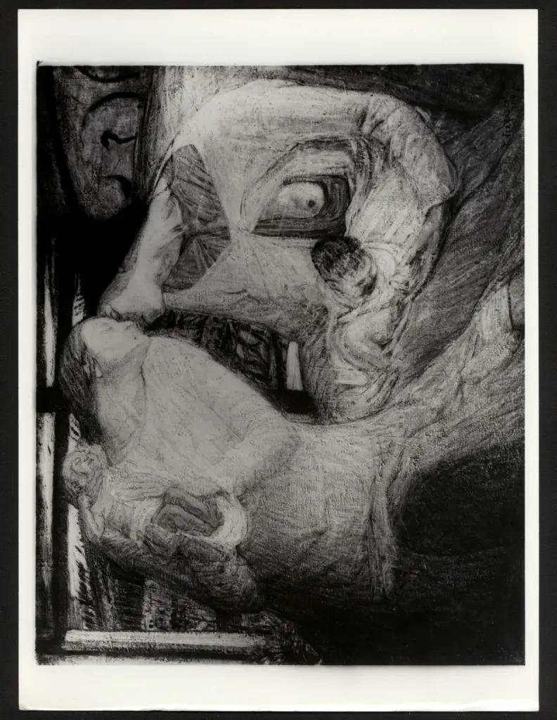 Anonimo , Ferrazzi, Ferruccio - sec. XX - La due madri , fronte