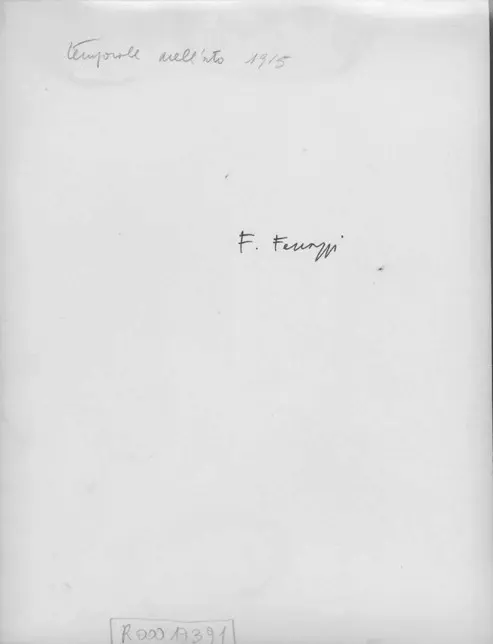 Anonimo, Anonimo , retro