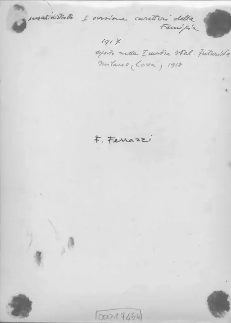 Anonimo, Anonimo , retro