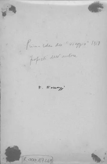 Anonimo, Anonimo , retro