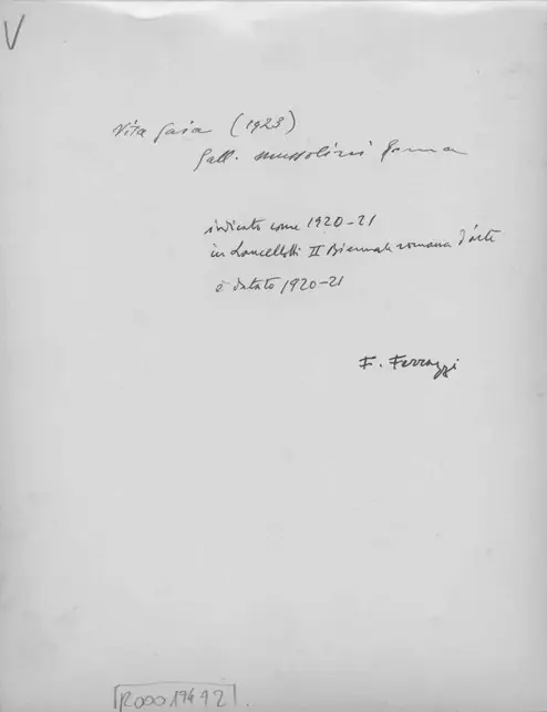 Anonimo, Anonimo , retro