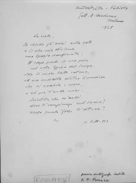 Anonimo, Anonimo , retro