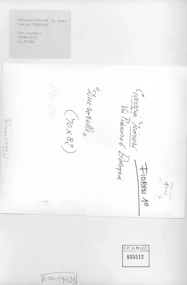 Anonimo, Anonimo , retro