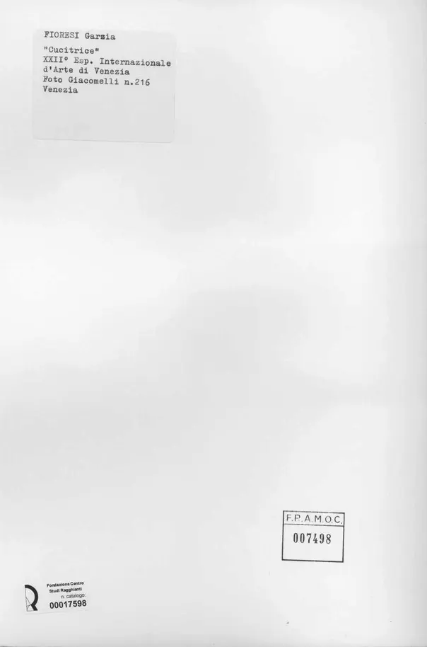 Anonimo, Anonimo , retro