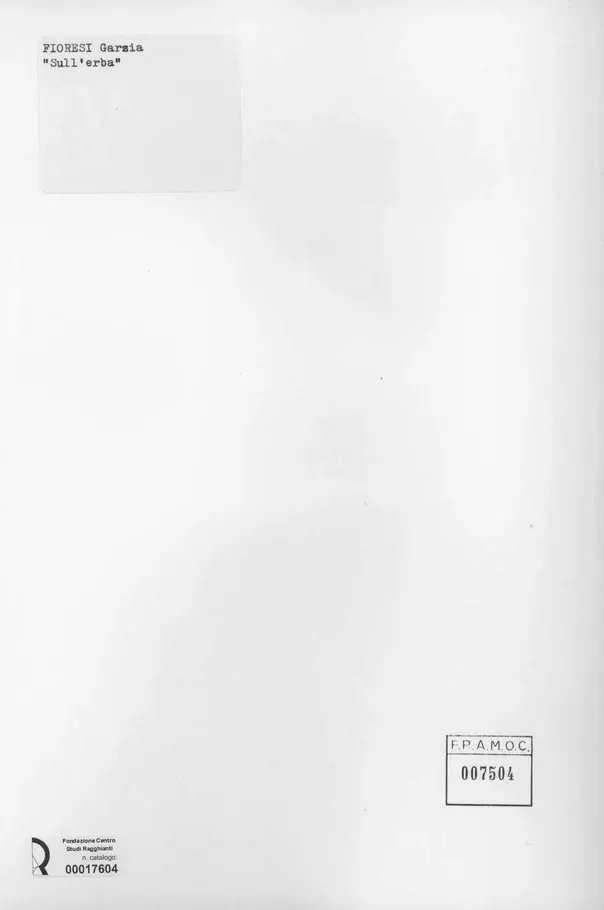 Anonimo, Anonimo , retro