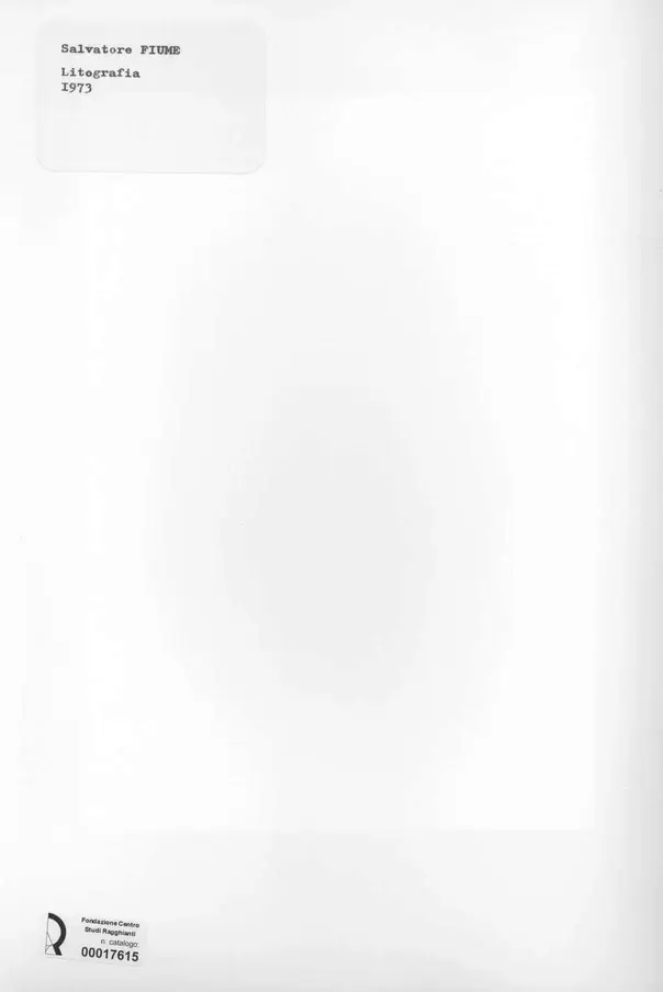 Anonimo , Fiume, Salvatore - sec. XX - Litografia , retro