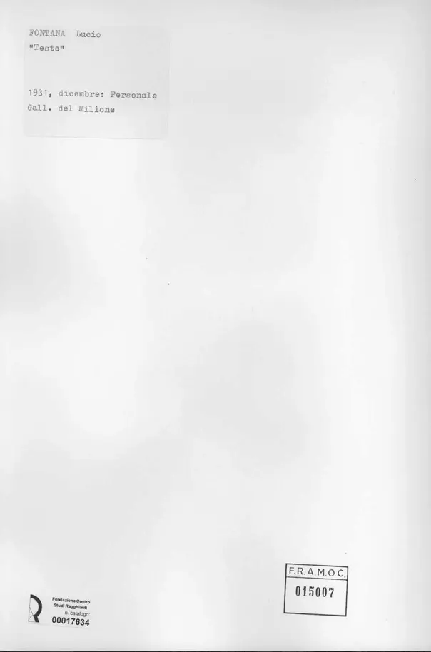 Anonimo, Anonimo , retro