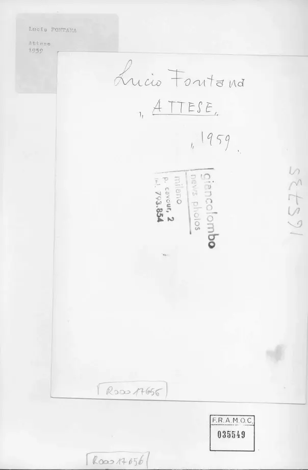 Anonimo, Anonimo , retro