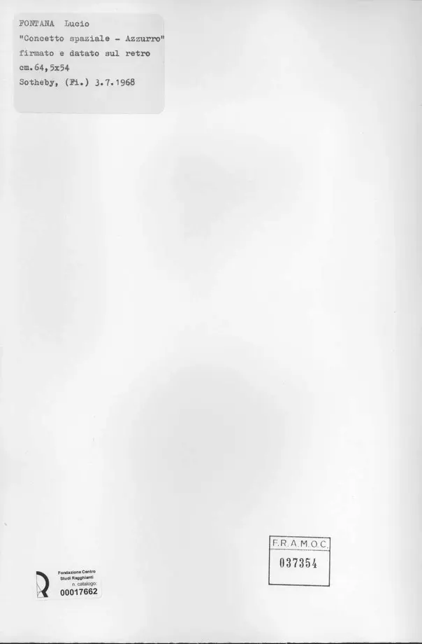 Anonimo, Anonimo , retro