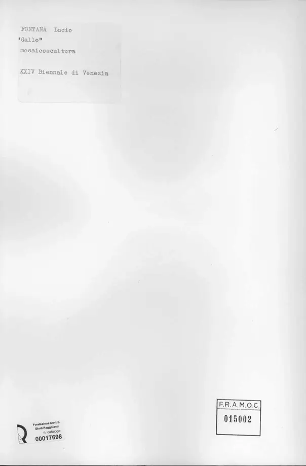 Anonimo, Anonimo , retro