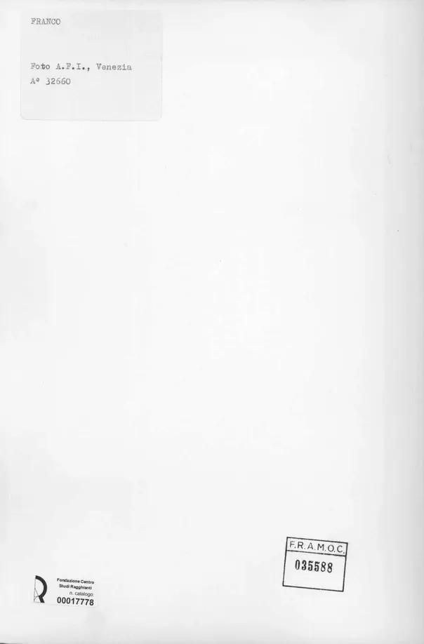 A.F.I. Agenzia Fotografica Industriale , retro